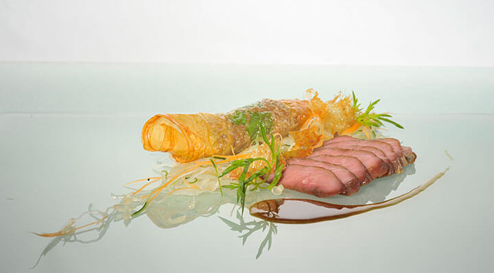 Zweierlei von der Sous Vide Ente